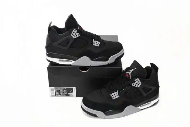 One Kick Jordan DH7138-006 4 Canvas Air Black 0705